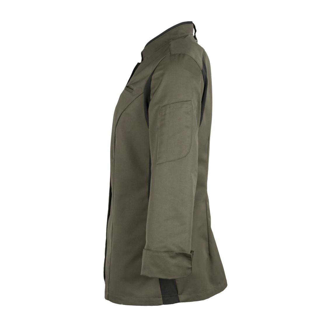 Damen Koch-und Servicejacke 4914 mit Stretcheinsatz