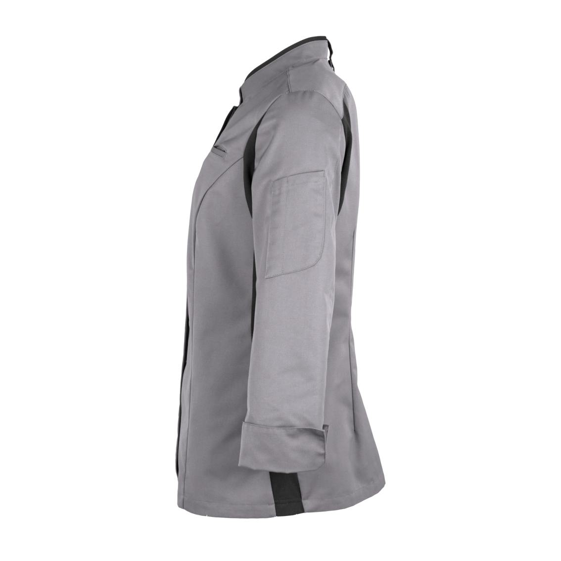 Damen Koch-und Servicejacke 4914 mit Stretcheinsatz