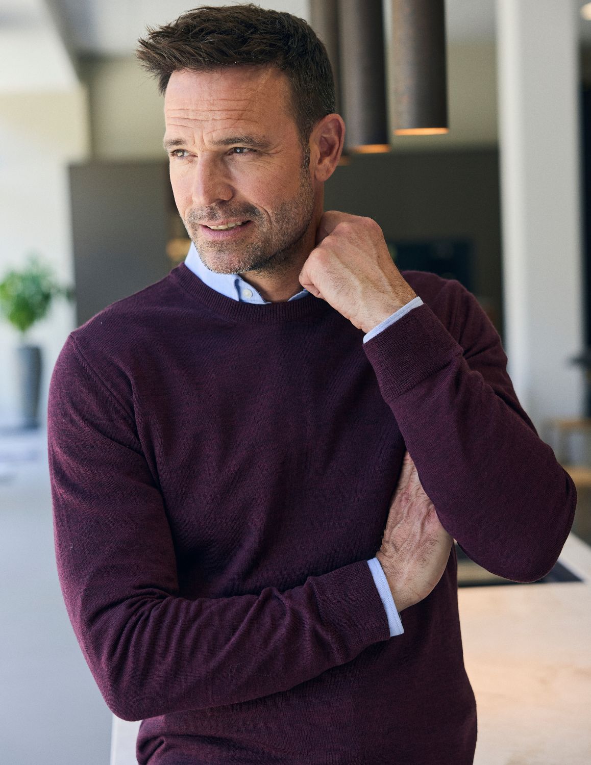 Merino Feinstrick Pullover 50101 Milan von Clipper