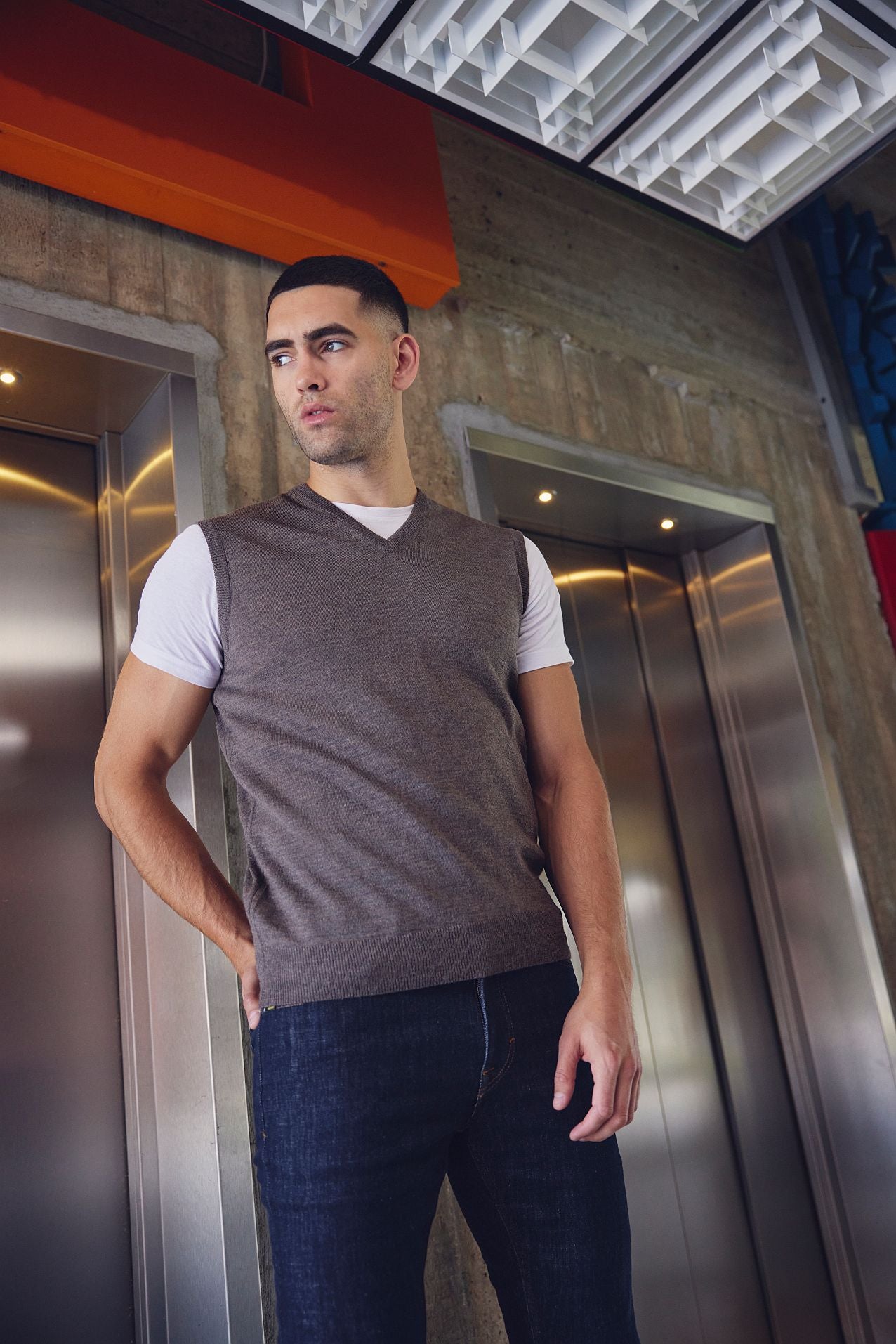 Merino V-Pullunder 50105 Milan von Clipper