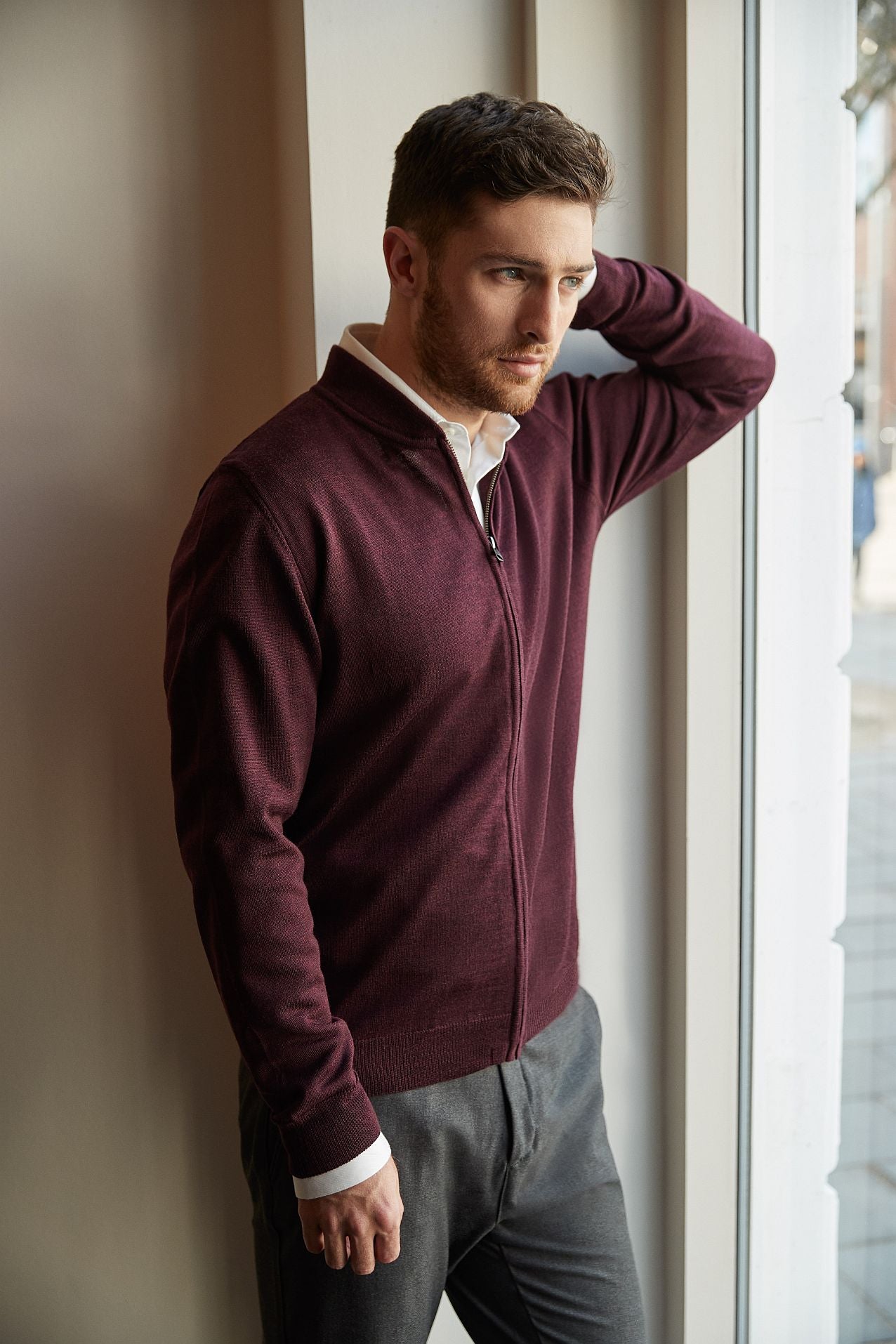Merino Zip-Cardigan 50107 Milan von Clipper
