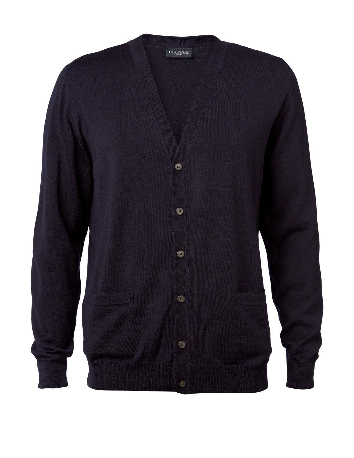 Merino V-Neck Cardigan 50108 Milan von Clipper