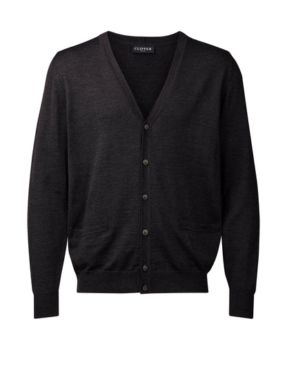 Merino V-Neck Cardigan 50108 Milan von Clipper
