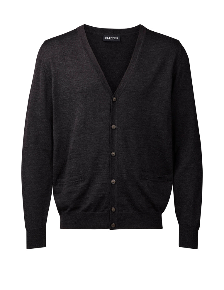Merino V-Neck Cardigan 50108 Milan von Clipper