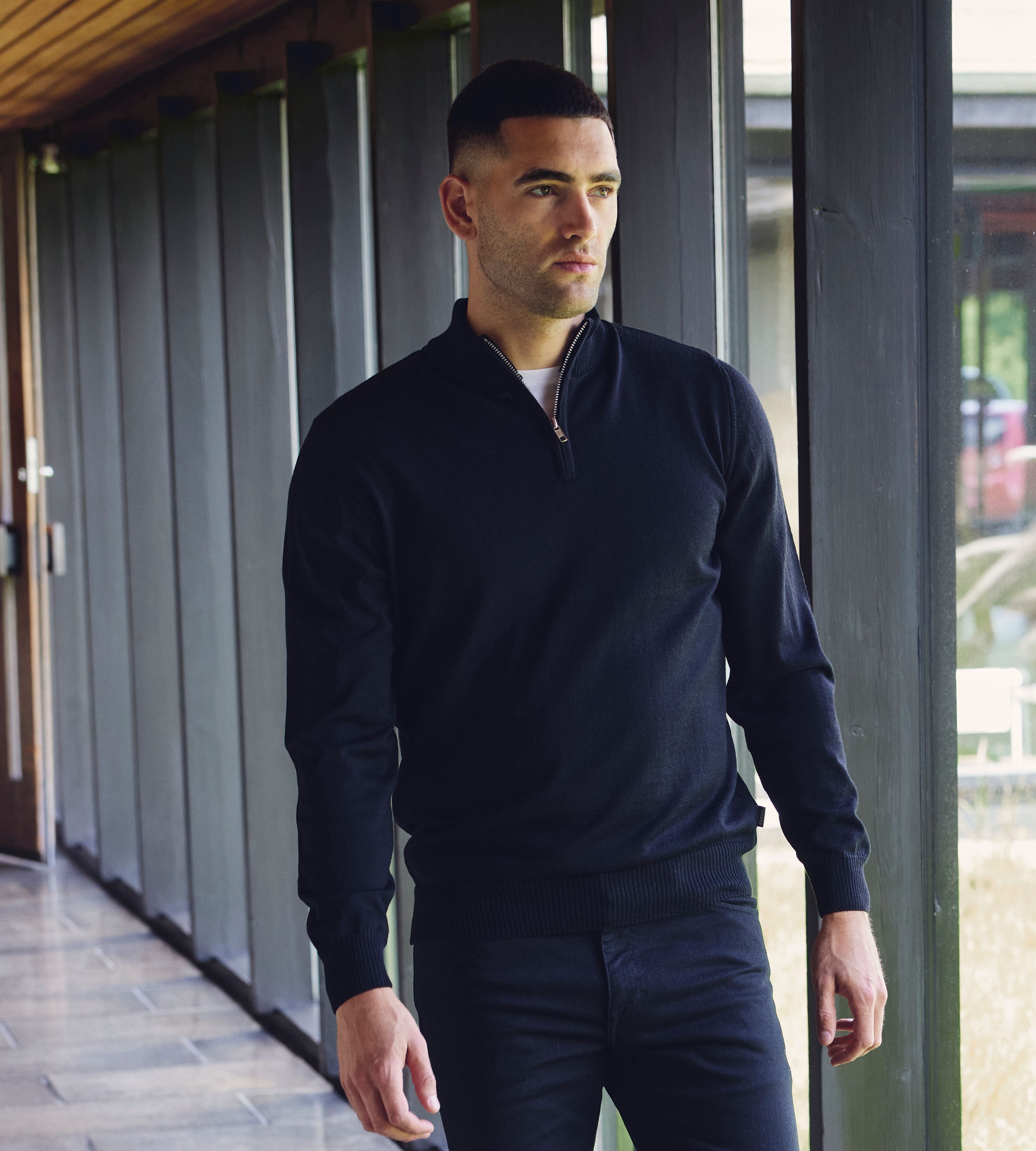 Merino Zip-Pullover 50109 Milan von Clipper