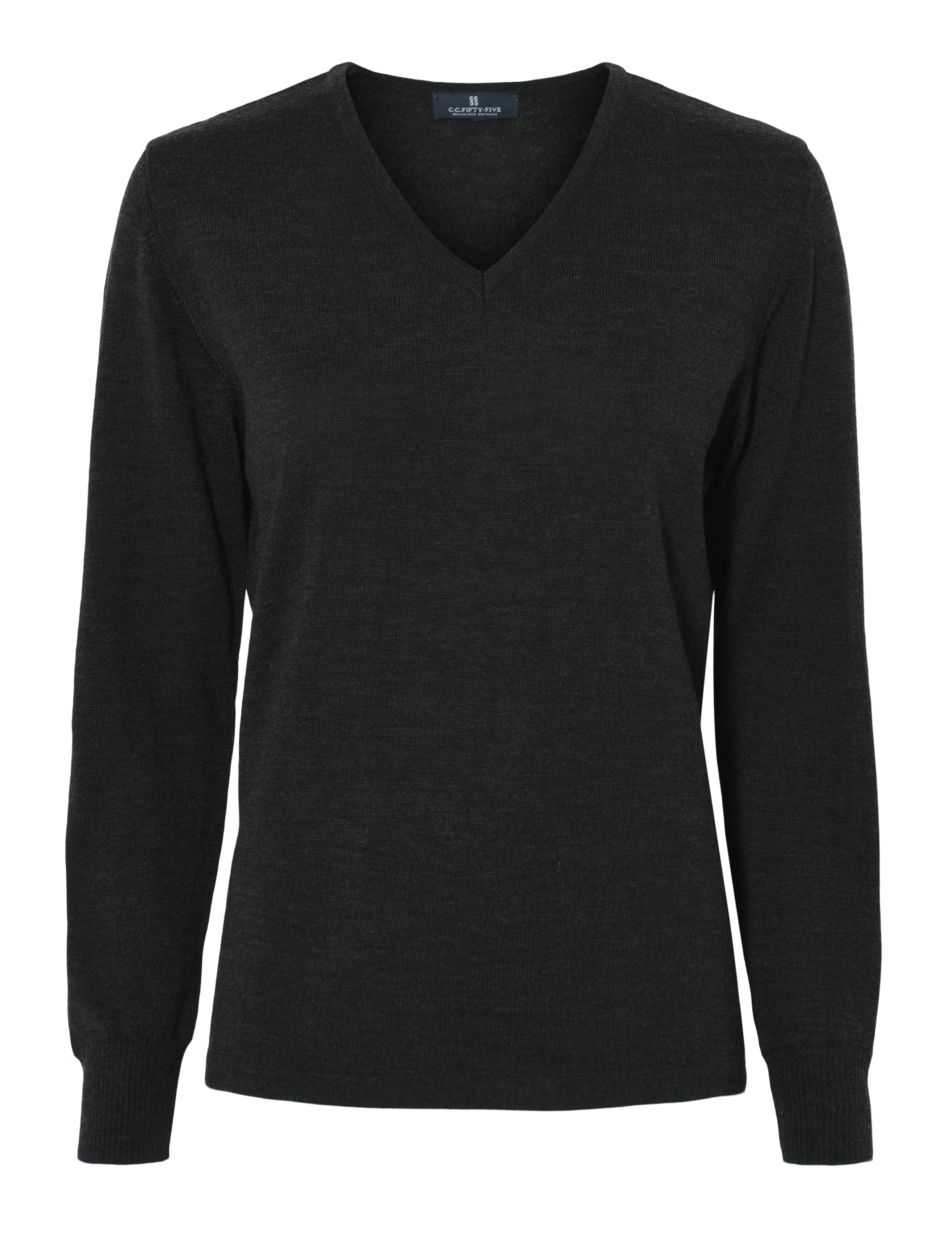 Merino Damen Feinstrick-Strickpulli 51017 Milan