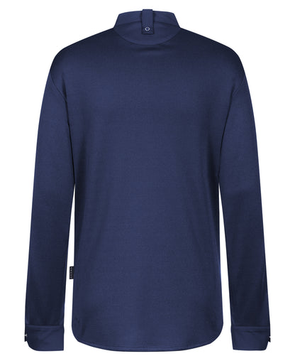 Tencel Kochhemd 55001 mit Jersey-Einsätzen