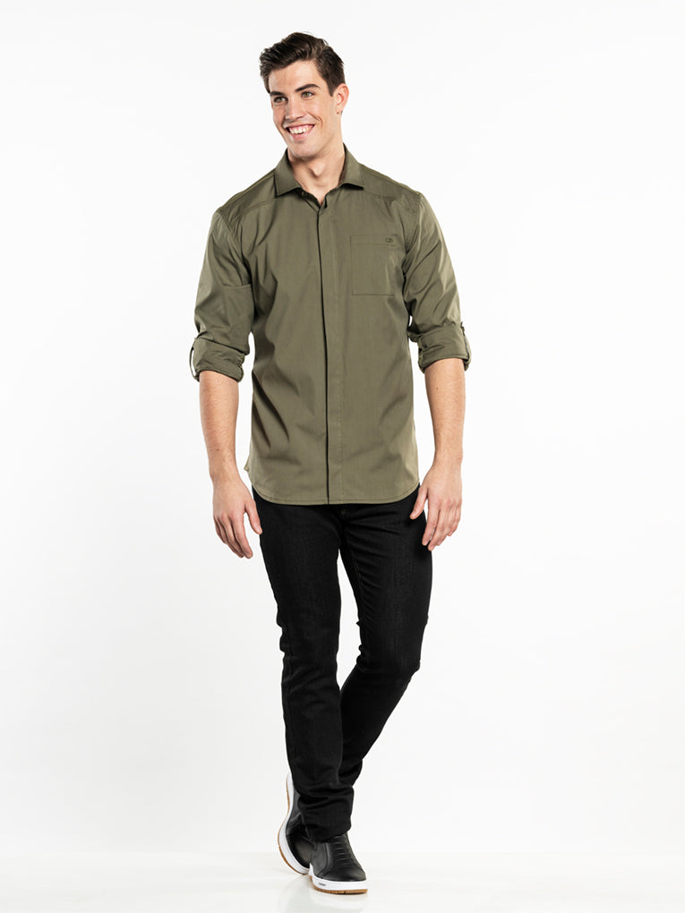 Herren Hemd UFX mit Jerseyrücken