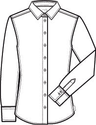 Leichte und softe Damen Bluse 65011 Flow