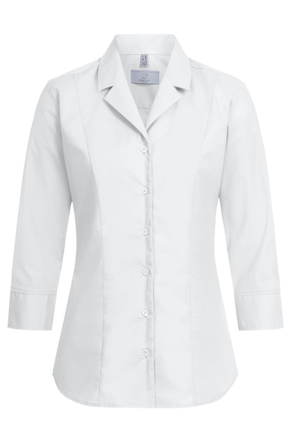 SALE Damen Bluse 6520 Premium 3/4 Arm aus reiner Baumwolle