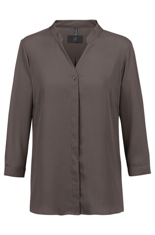 Damen Chiffon Tunika 6586 mit 3/4 Arm