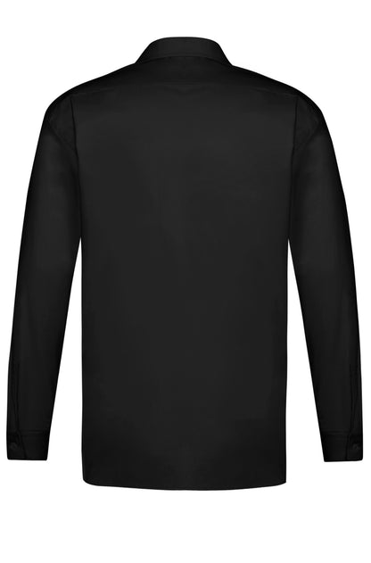 SALE Bequeme Damen-Bluse 322 Comfort Fit schwarz