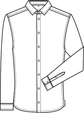 Sehr bequemes Herren Hemd 67067 Flow