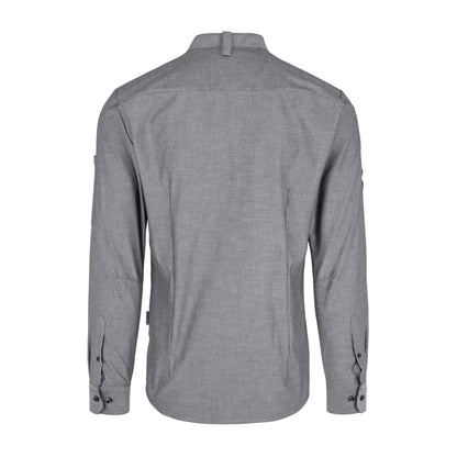 Geknöpftes Herren Koch-/Servicehemd 9206