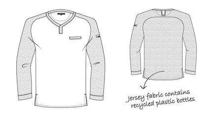 Gastro Langarm-Shirt Valente von Chaud Devant