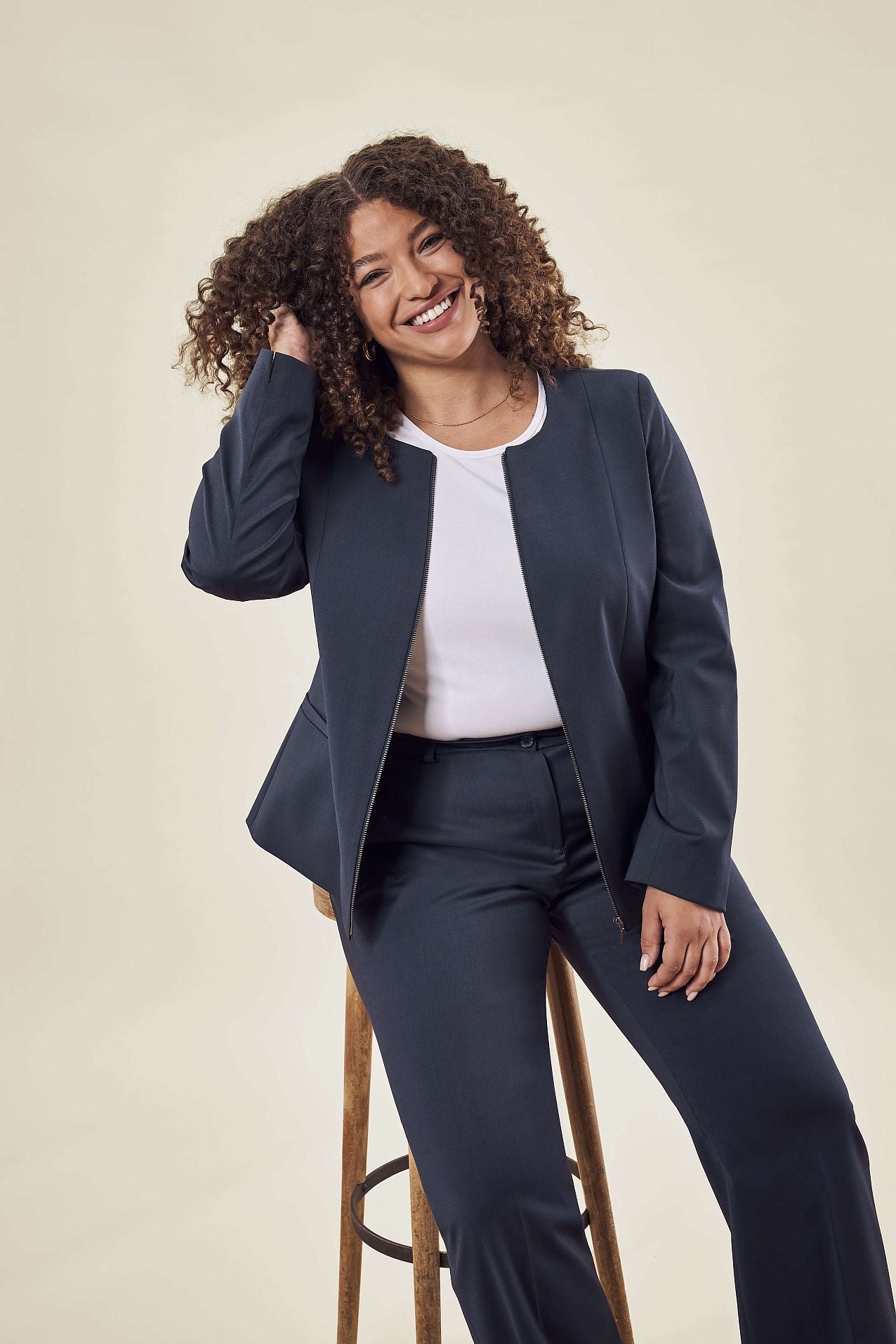 Damen-Blazer 1429 Modern RF mit Reißverschluss