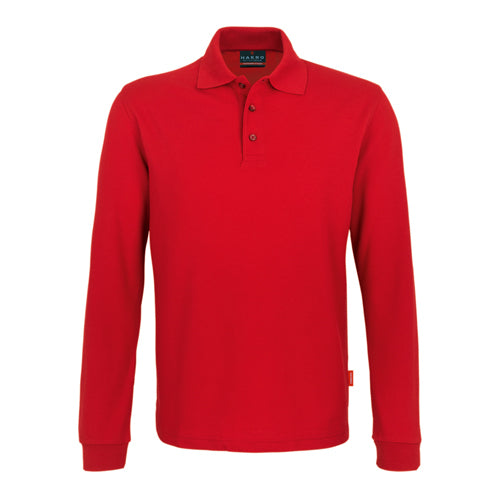 Longsleeve-Poloshirt_Performance_bei_workers_friend_rot