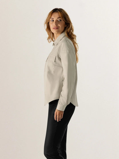 Damen Kochjacke Mila 1414 mit Reißverschluss