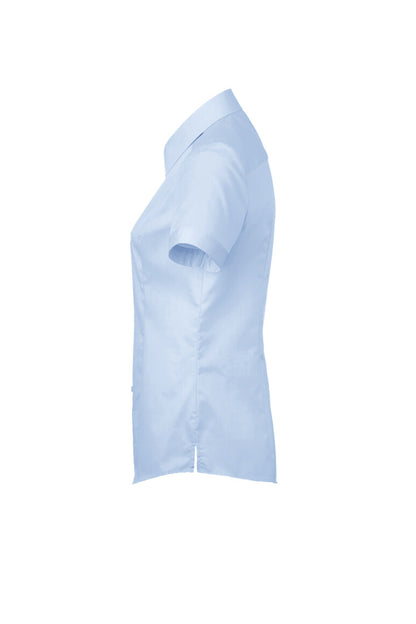 Damen Business Bluse 112 Kurzarm aus Baumwolle