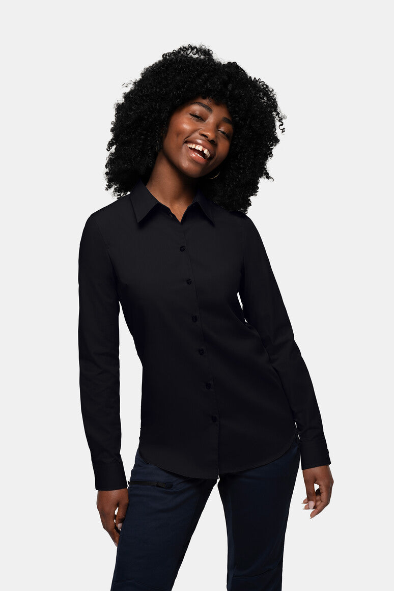 Langarm Bluse 121 Mikralinar  von Hakro