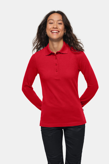 Women Longsleeve Poloshirt 215 Mikralinar