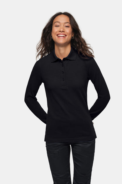 Women Longsleeve Poloshirt 215 Mikralinar
