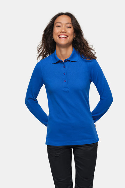 Women Longsleeve Poloshirt 215 Mikralinar