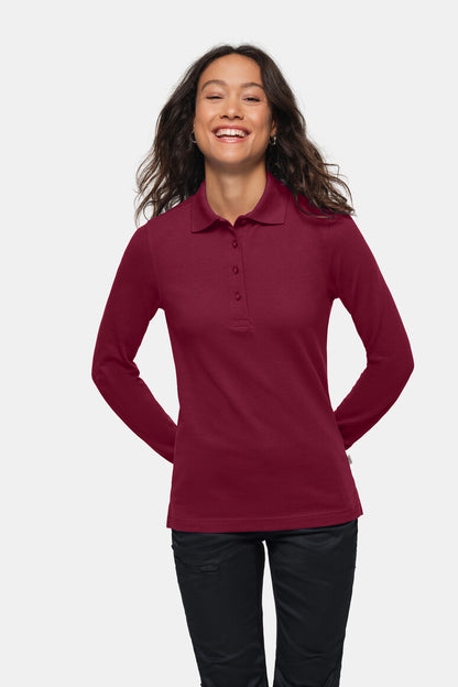 Women Longsleeve Poloshirt 215 Mikralinar