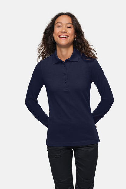 Women Longsleeve Poloshirt 215 Mikralinar