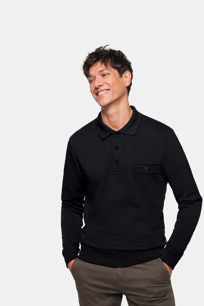 Pocket Polo-Sweatshirt 457 Premium