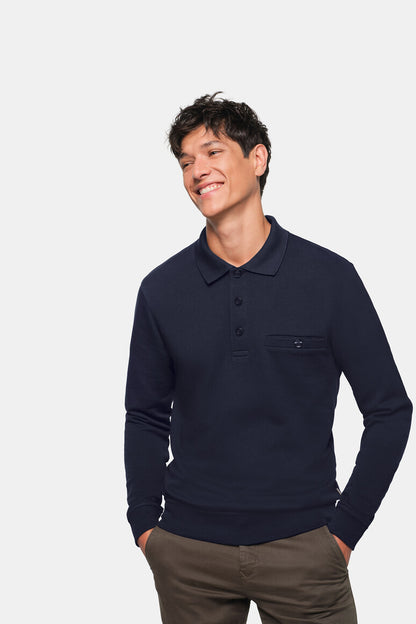 Pocket Polo-Sweatshirt 457 Premium