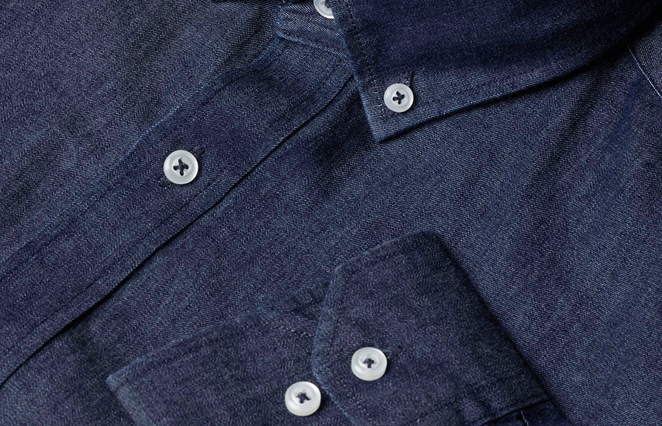 Soft Denim Hemd S500 von Seven Seas