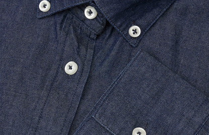 Soft Denim Bluse S770 von Seven Seas